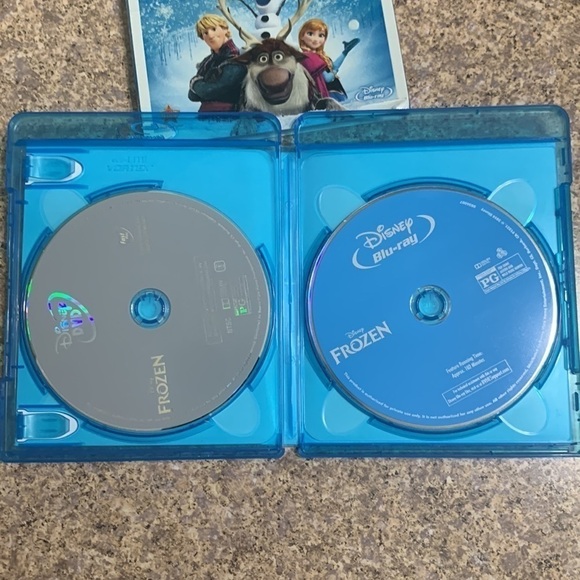 FROZEN (Blu-ray/DVD Disc, 2014, 2-Disc Set, Collector's Edition) Disney - Picture 5 of 6